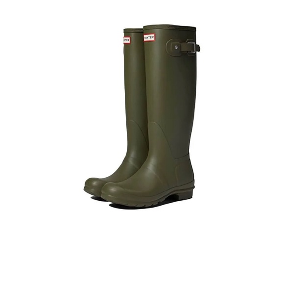 Hunter Shoes New Hunter Original Tall Matte Dark Olive Rain Boot